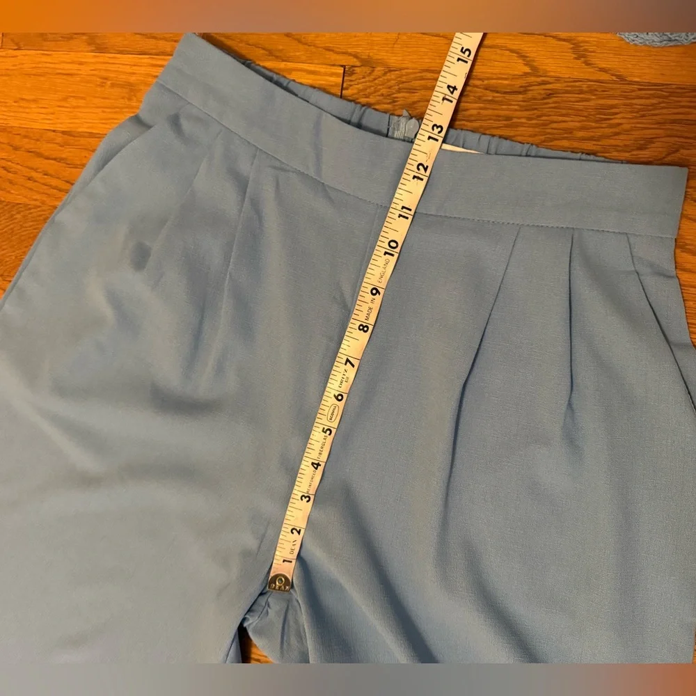 Nwt  two piece wide leg pants and long sleeve matching top size M - Picture 9 of 16